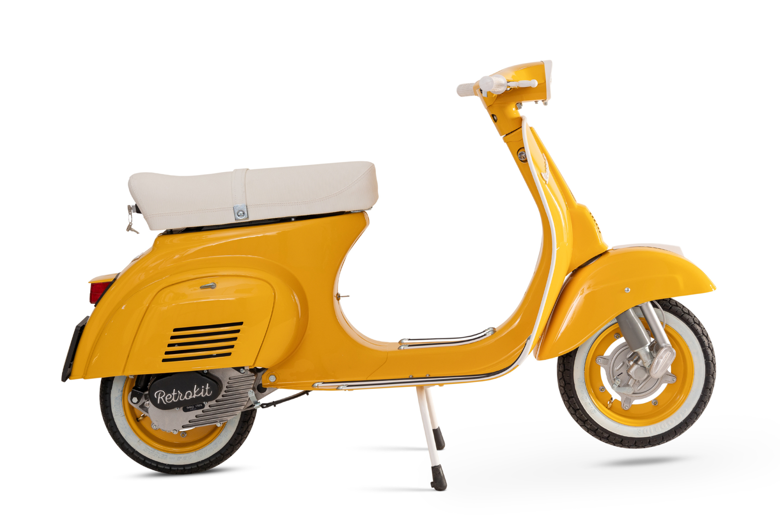 Vespa after restoration